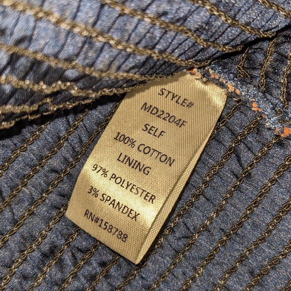 Mable 100% Cotton Floral Drop Waist Puff Sleeve Mini Dress Size Medium - Picture 8 of 12